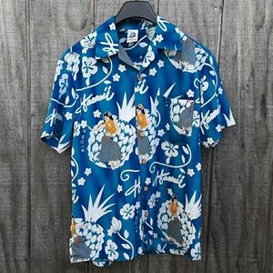 Men's Hula Dance Dress Shirt